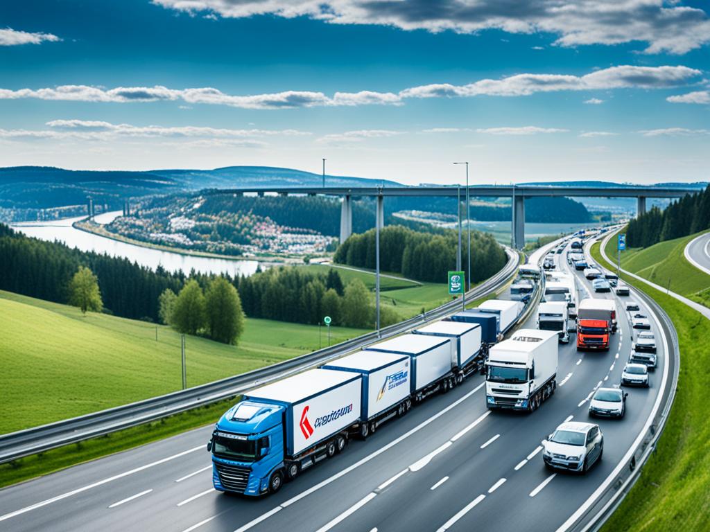 Zarobki w branży transportowej w Niemczech
