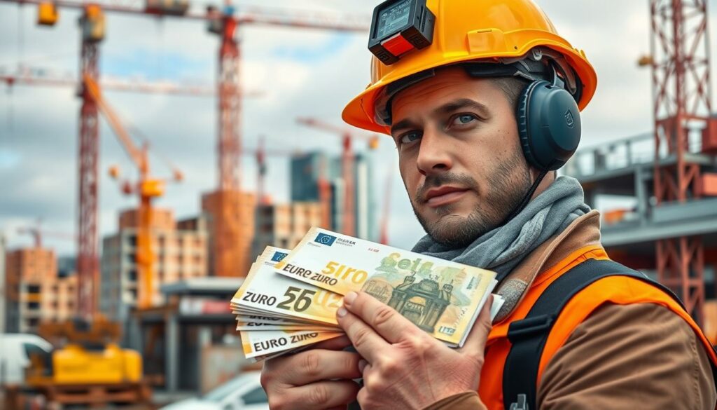 zarobki budowlańca Niemcy, zarobki 2024, praca budowlana Niemcy